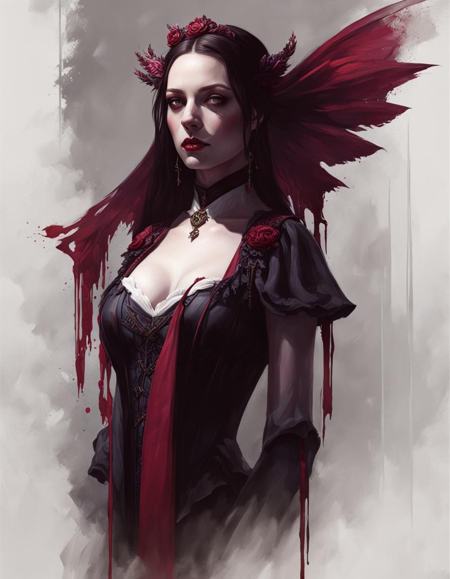 Sinister Portrait of Elizabeth Bathory