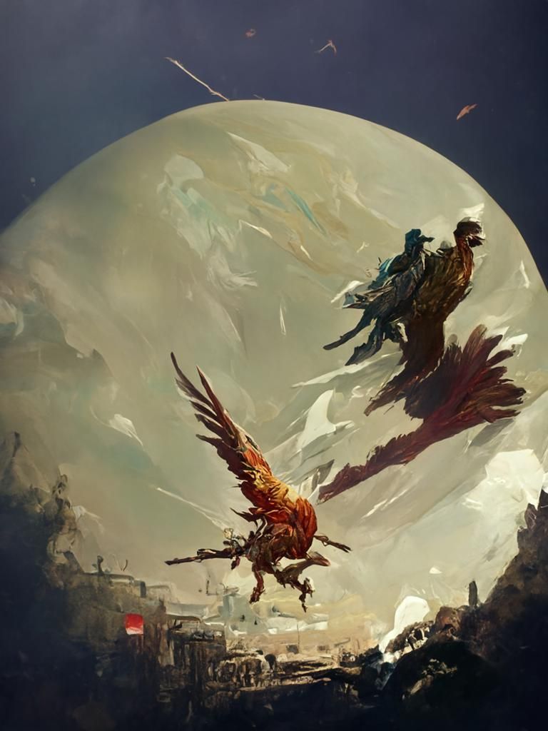Simurgh Returns: Scifi Pulp Cover Art
