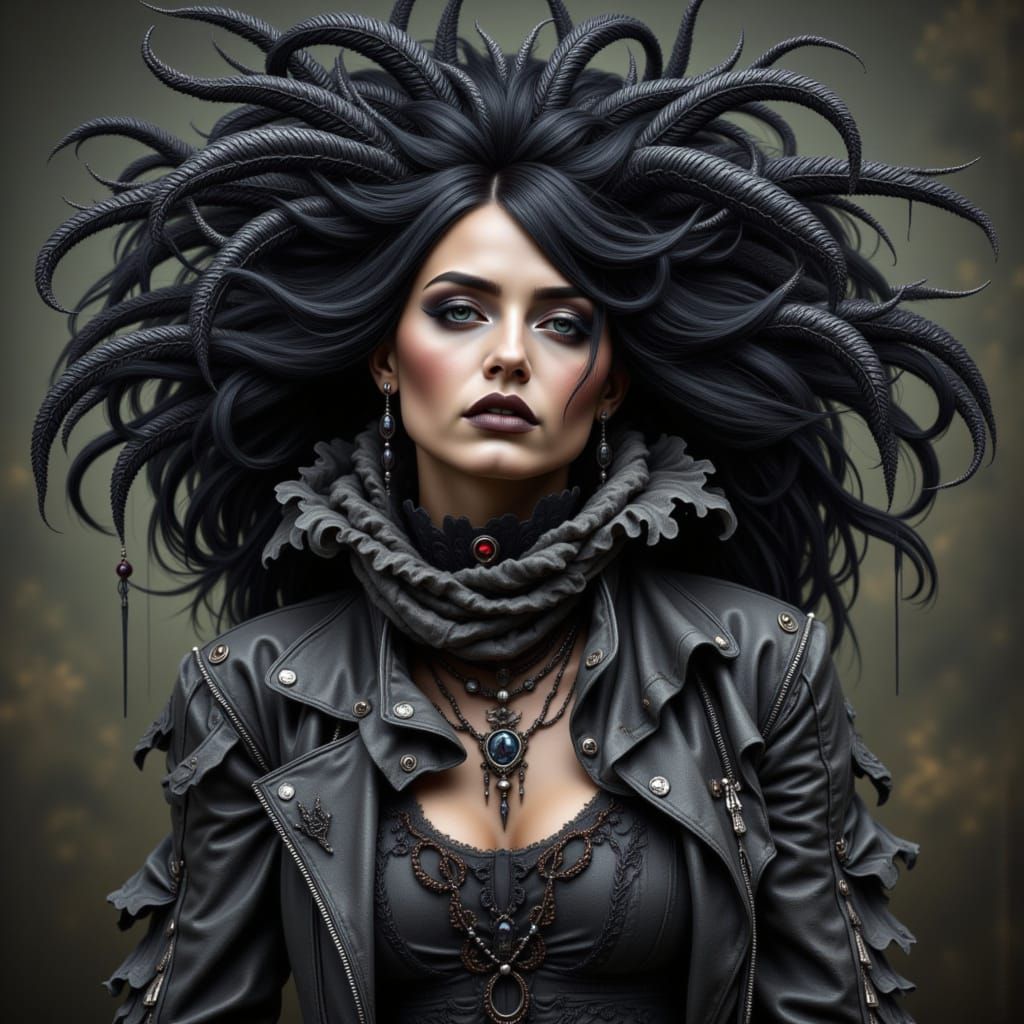 Ethereal Victorian Gothic Dreamscape in Pink Haze