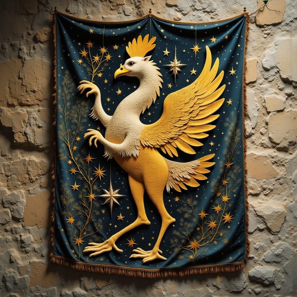 Medieval Tapestry Reveals Golden Mysticism