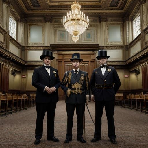 Regal Lion Prime Minister Addressing Parliament