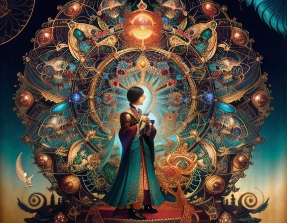 Fairytale Roadmap to Freedom in Rich Colors