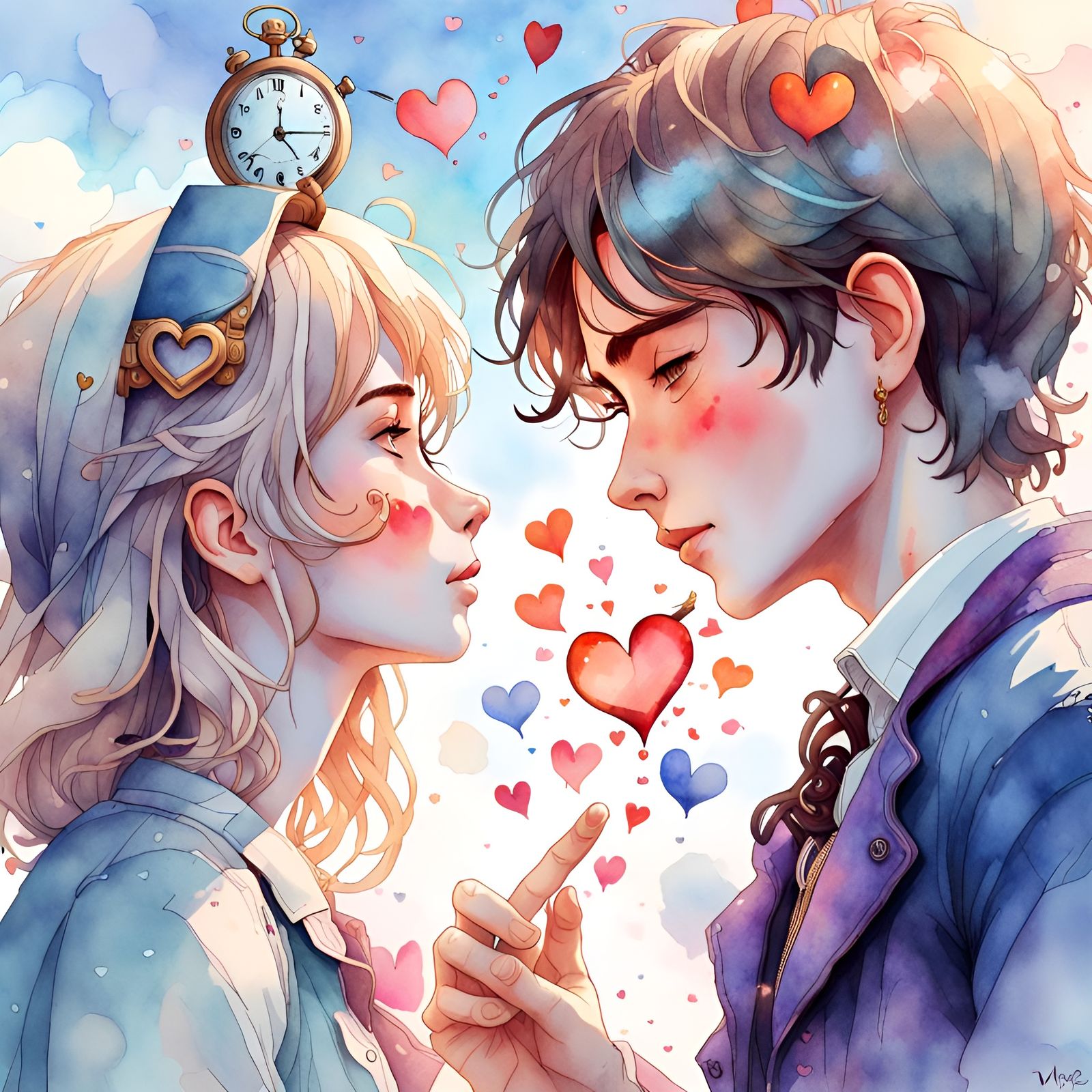 Fantastical World of Imagination in Watercolor