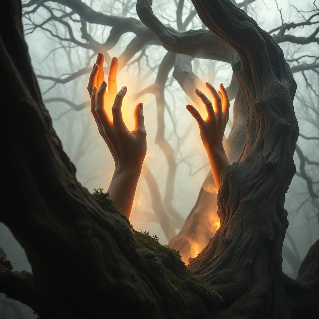 Baltic Mythology: Divine Hands Shape Humans from Ancient Woo...