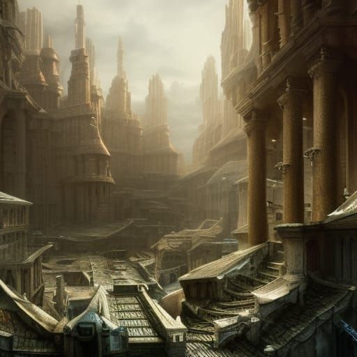 Epic Cinematic Digital Matte Painting