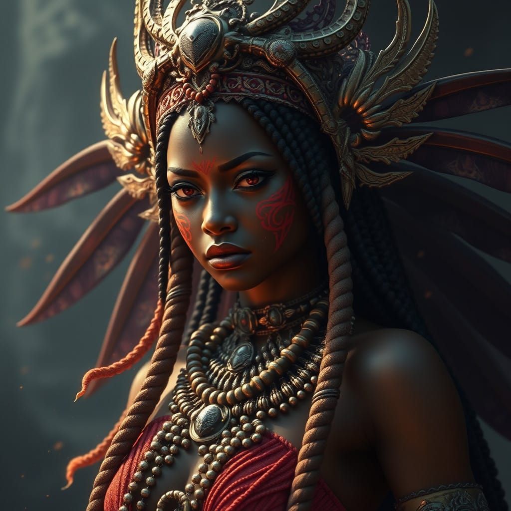 Nubian Goddess of Shadows