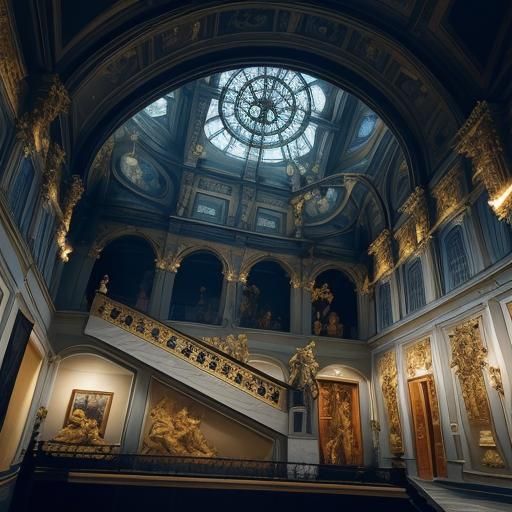 Baroque Exhibition Hall: Art Opening at National Museum