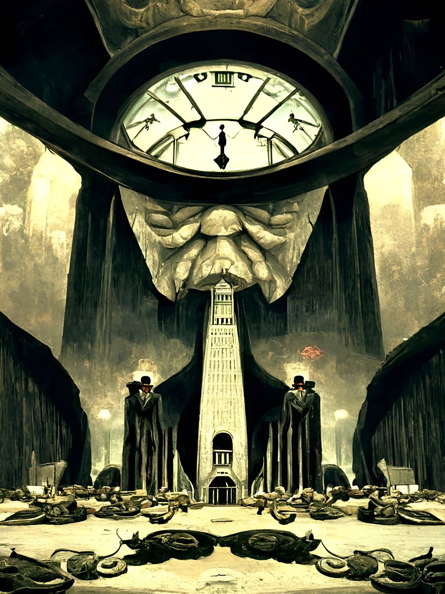 Ominous Dystopian Plutocracy in a Classic Style