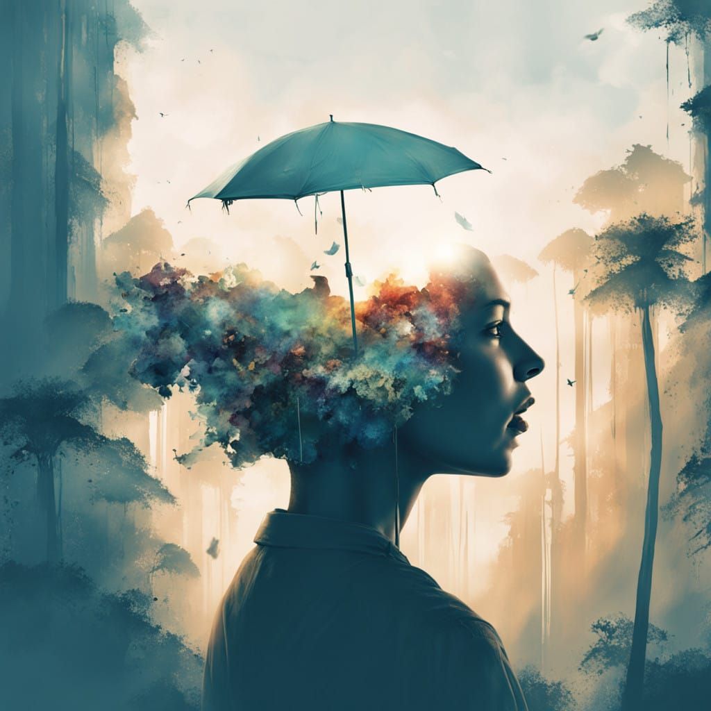 Vibrant Sunny Day Scenes with Joyful Moments and Bright Skie...