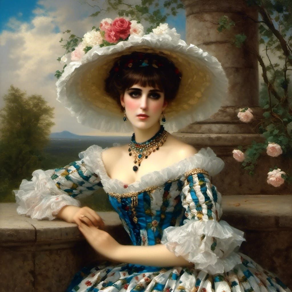 Oil Painting of Kimmy