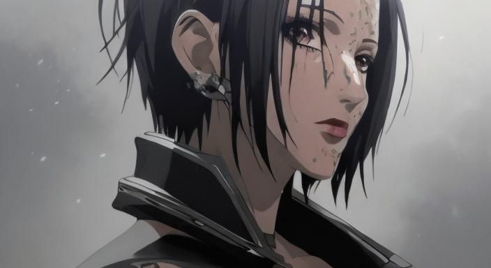 Anime Horse Doing Tricks: Hyperdetailed Portrait