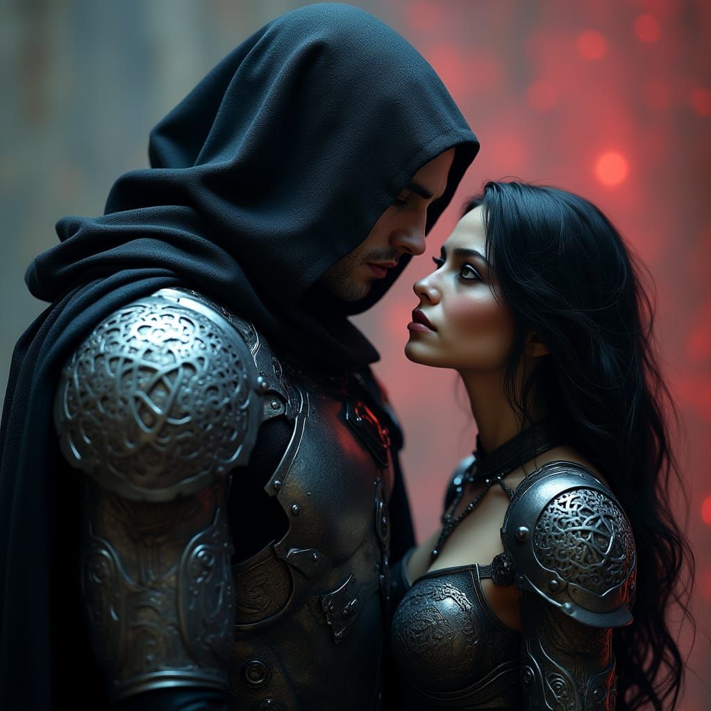 Dark Angel Reaper with Futuristic Armor