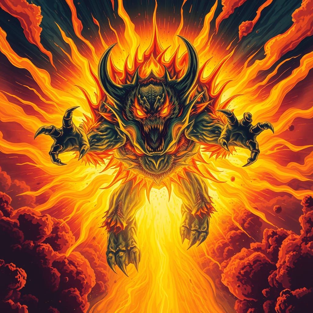 Star-Born Solar Beast Soaring Through Solar Flares