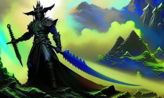 Ethereal Demon Army in Dark Fantasy Art