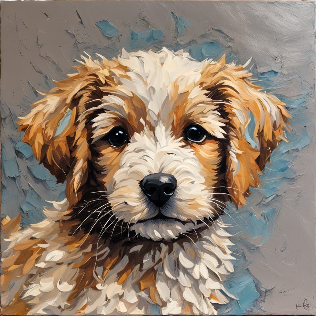 Portrait of a fine dog