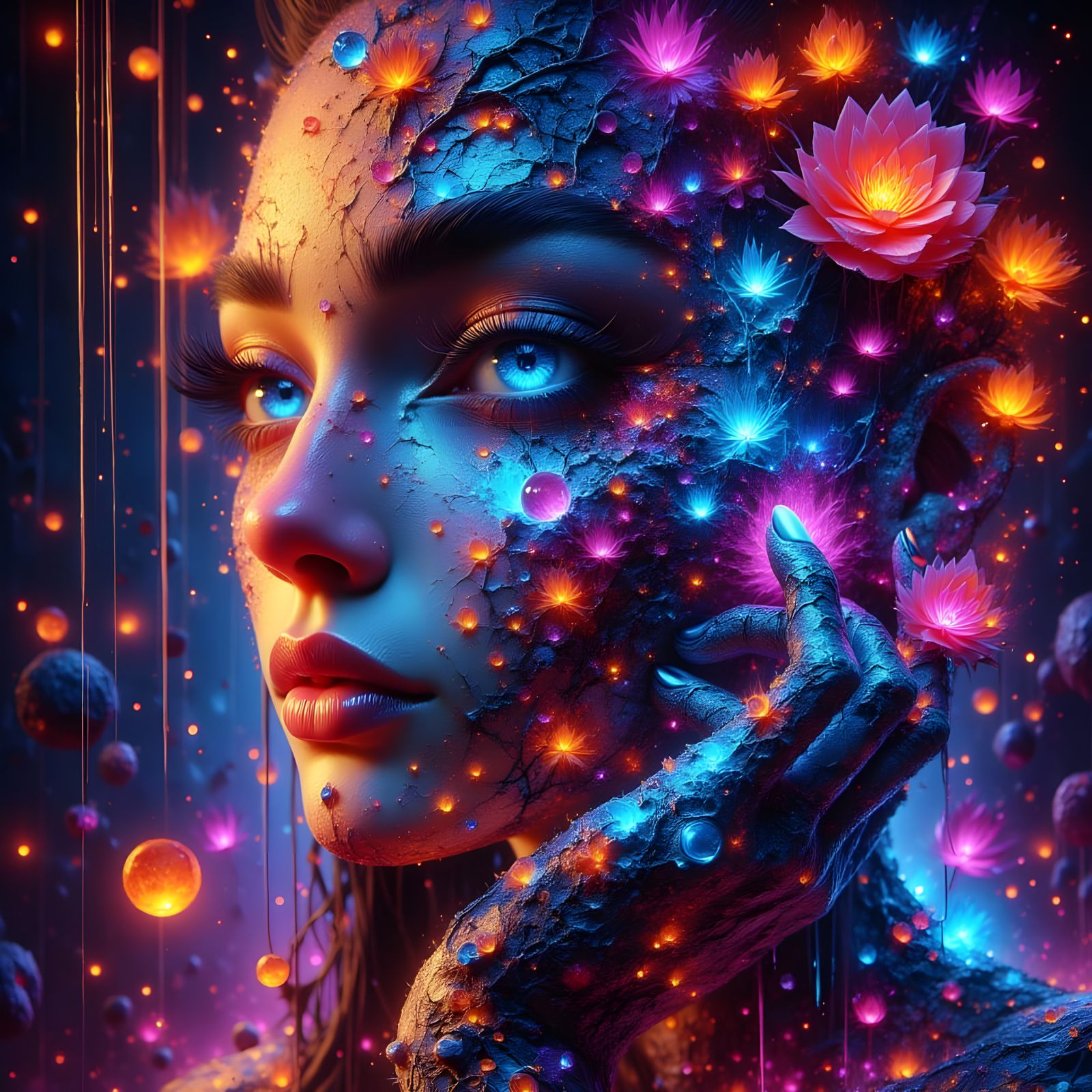 Youth's Illusion for ChromaDepth 3D Glasses