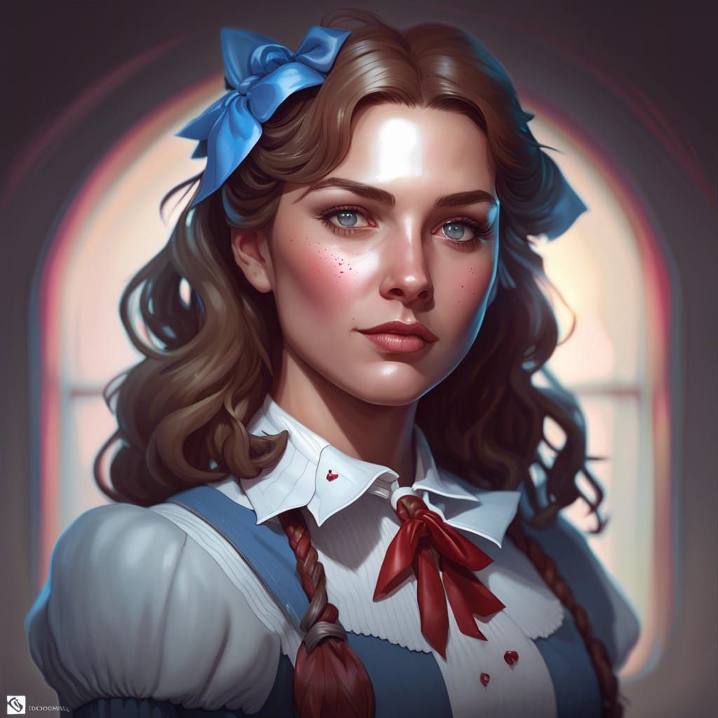Dorothy Gale Portrait in Dynamic Lighting