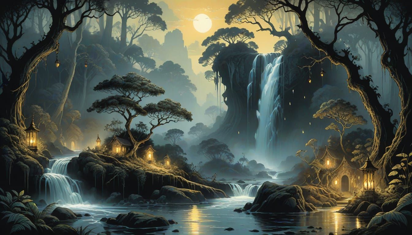 Enchanted Primeval Valley