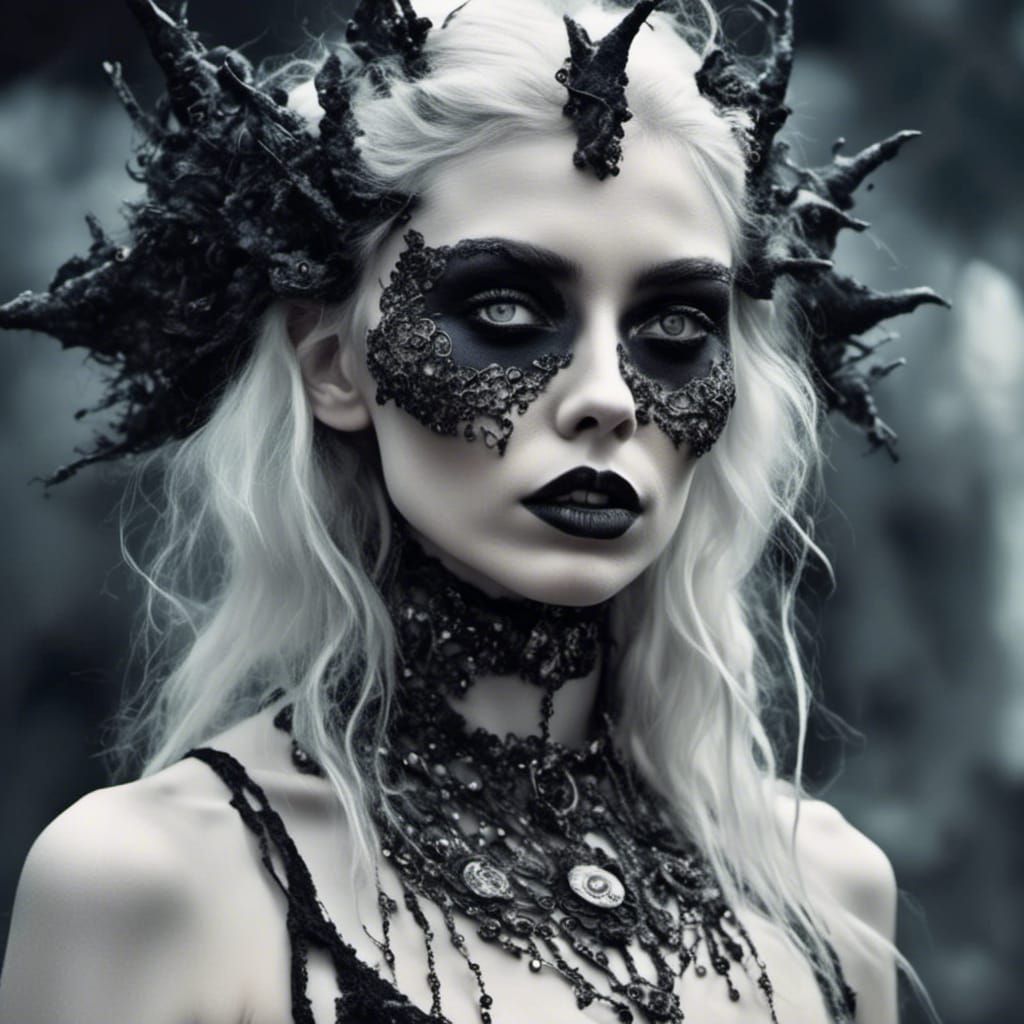 Beautiful goth