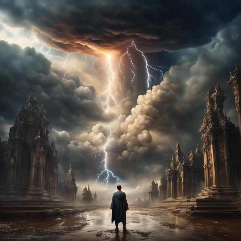 Gatot Kaca: Epic Digital Matte Painting