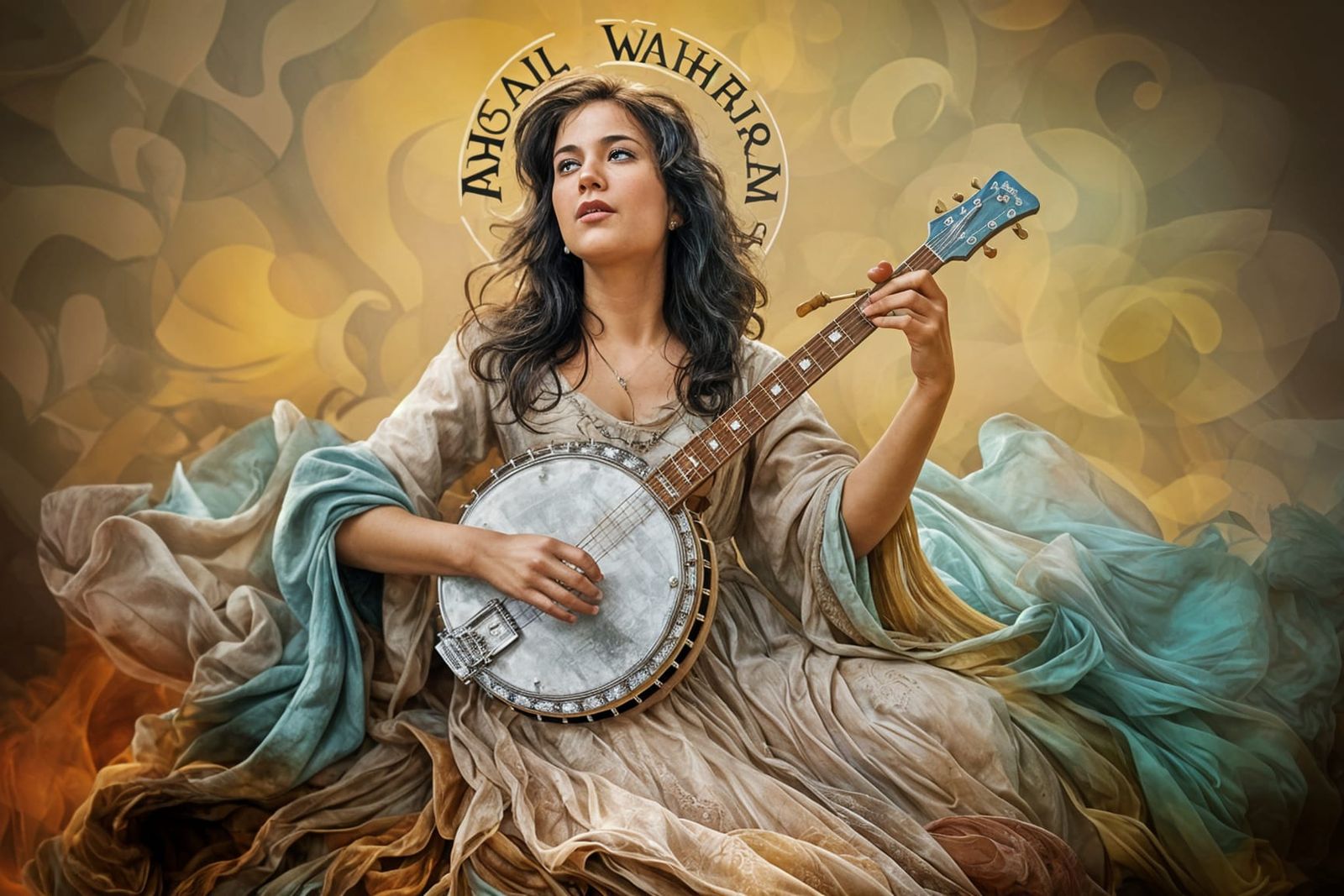 Celebrated Musician Abigail Washburn in Eloquent Diamond Ban...