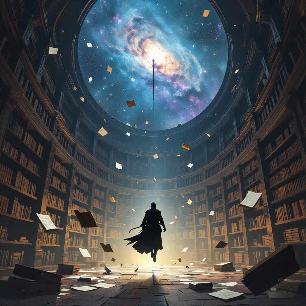 Ninja in Infinite Cosmic Library