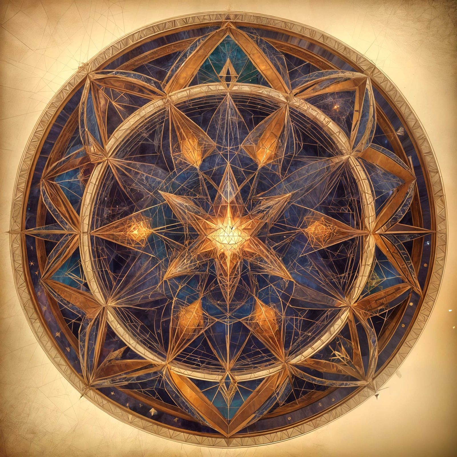 Mystical Sacred Geometry Explosion