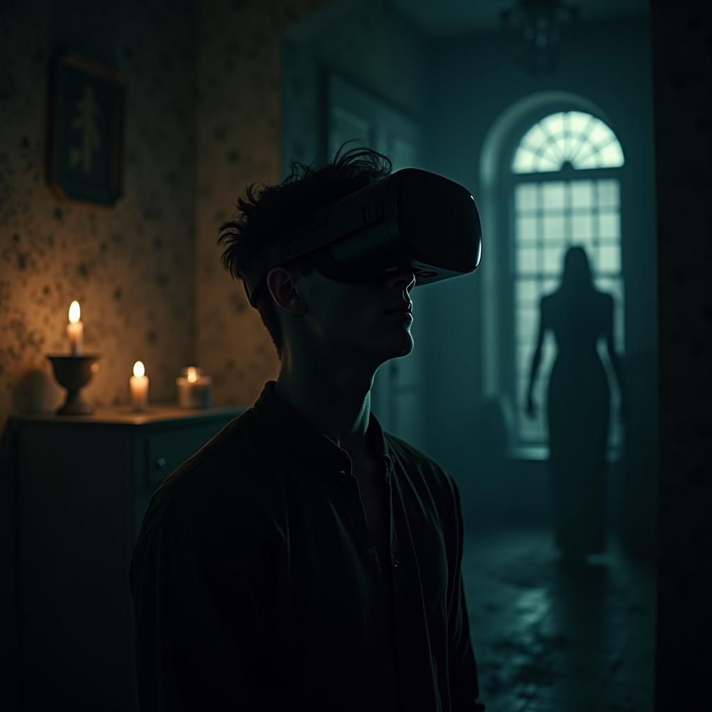 VR Gaming: Haunted House in Photorealistic Style
