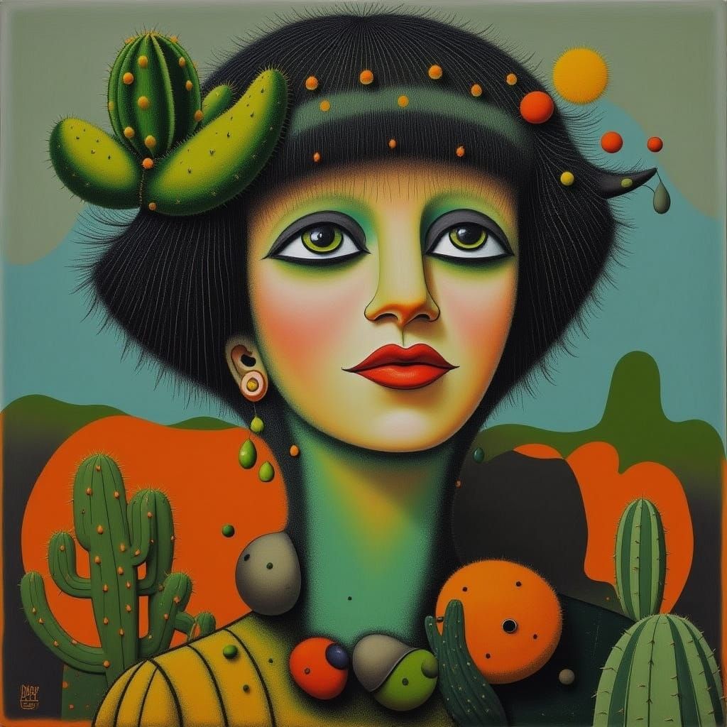 IMO LORA : CACTUS PEOPLE : Portraits <lora:CACTUS PEOPLE:1.0...
