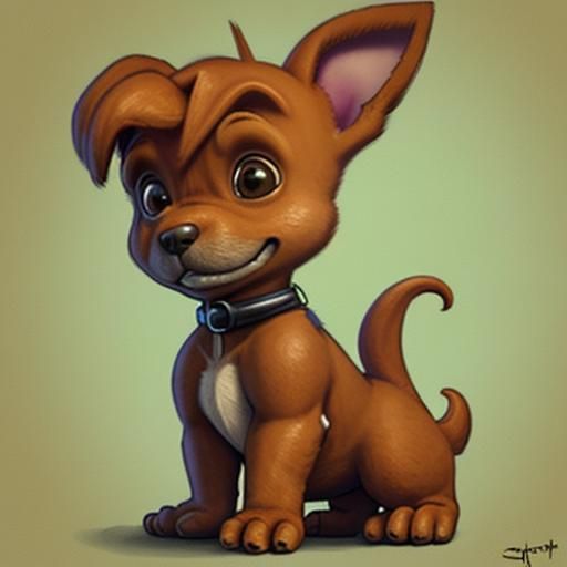 AI Image of Scrappy Doo