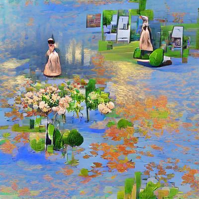 Nancy Landgraab in Impressionist Style