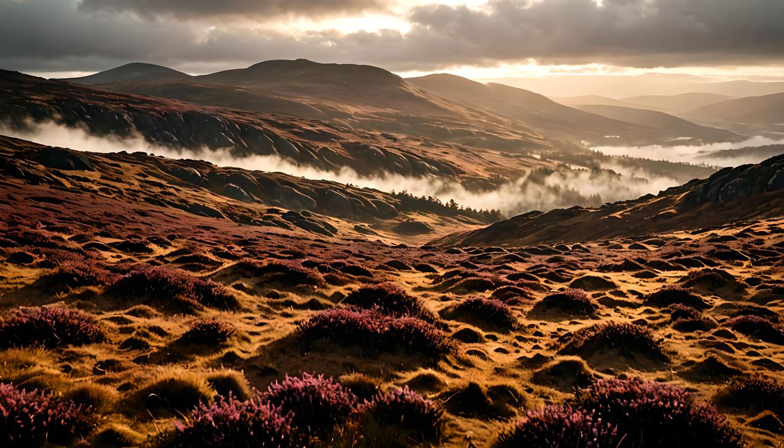 Detailed Wind Depiction with Cinematic Lighting