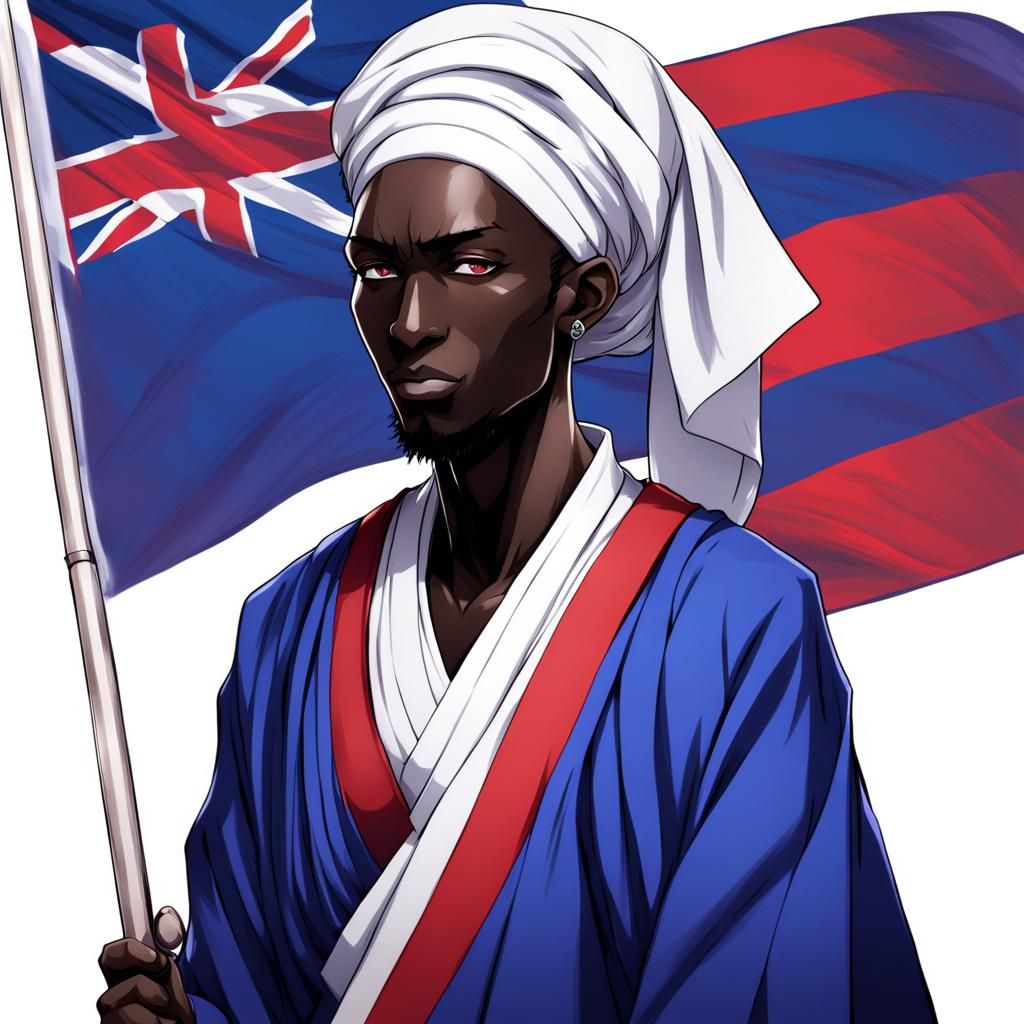 The Gambia Personified: An Anime-Style Rendition
