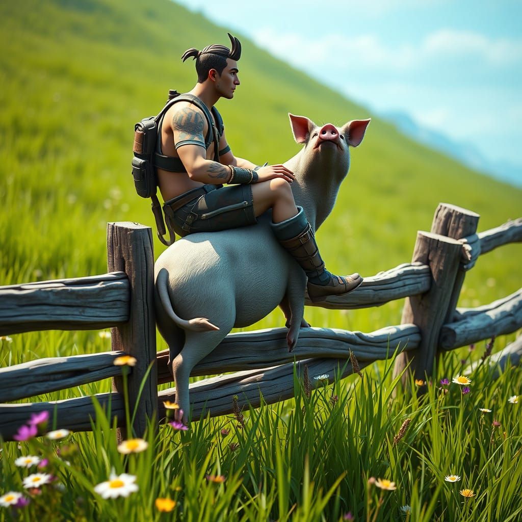 Fortnite's Clix in a Compromising Position with a Curious Pi...