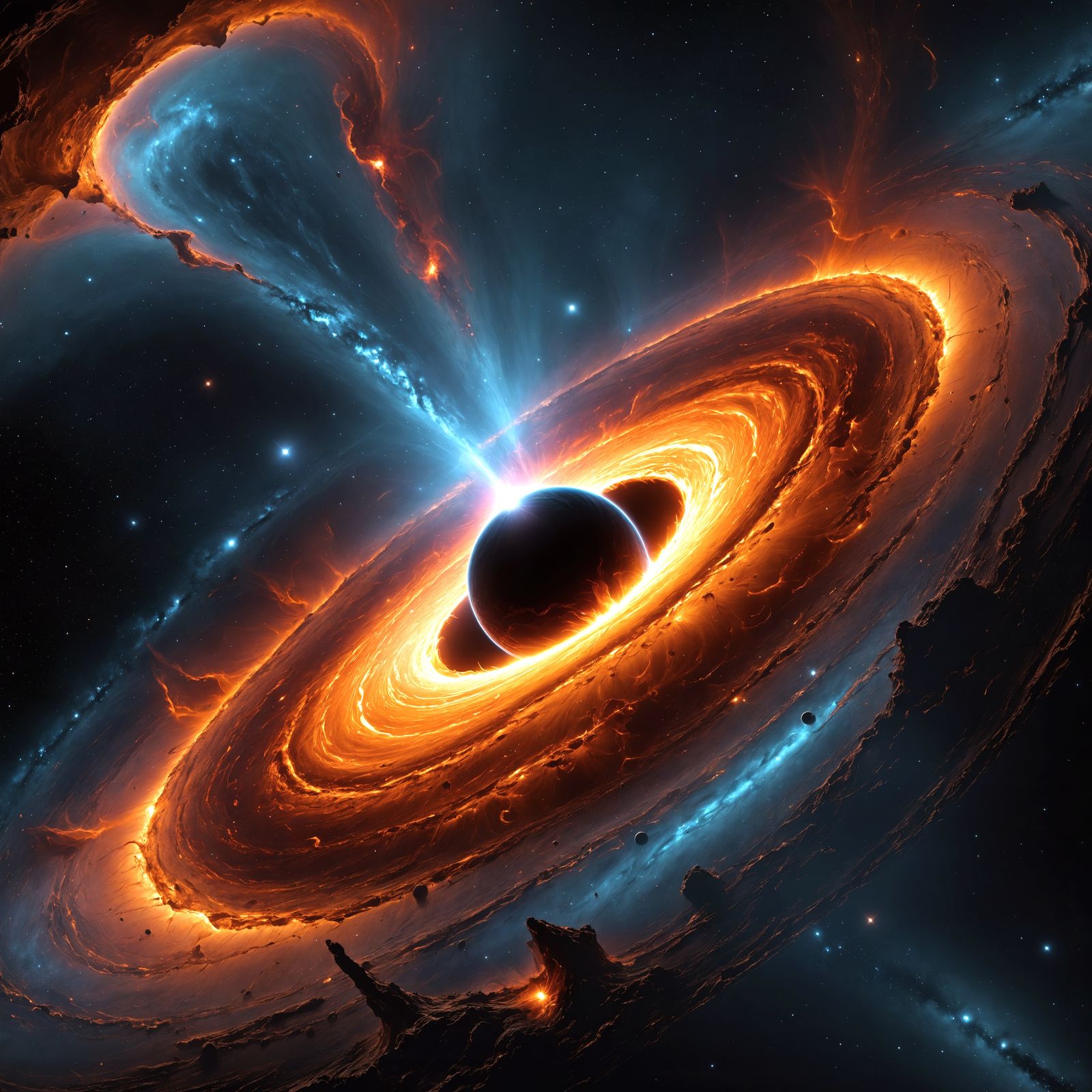 Hypernova Aftermath: Black Hole Formation