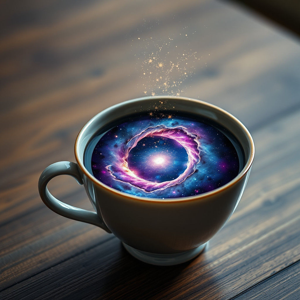 Galaxy in a Cup: A Cosmic Fantasy