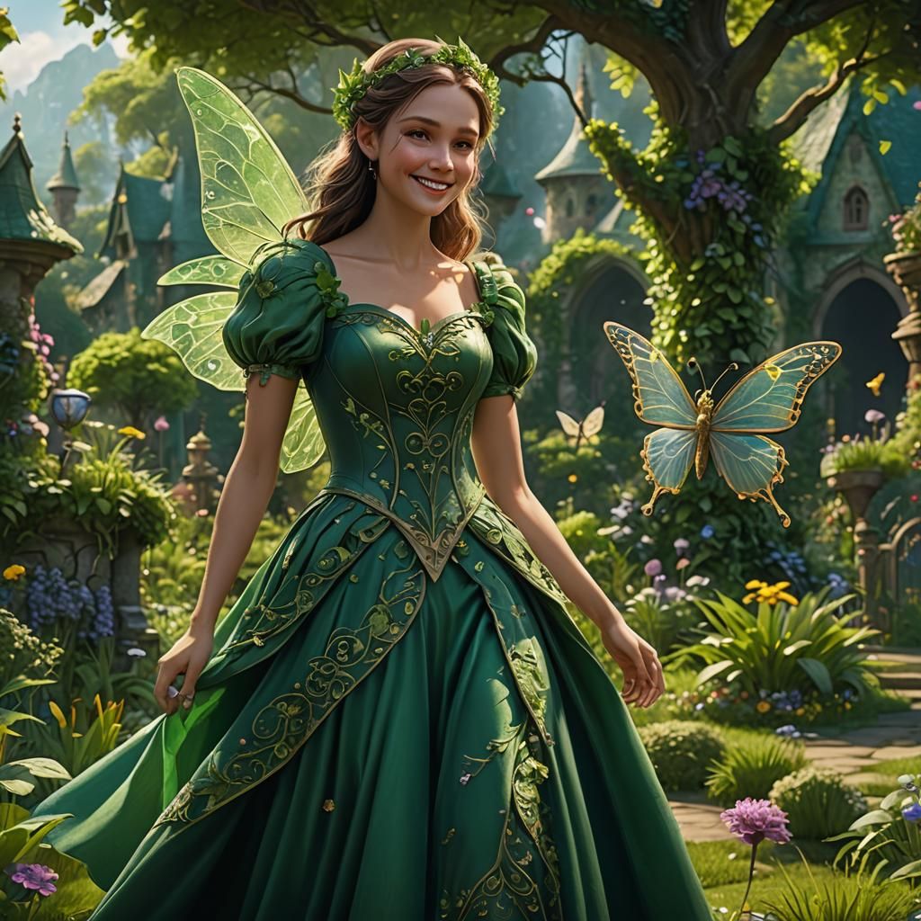 Fairy of Kindness Brings Joy to Children