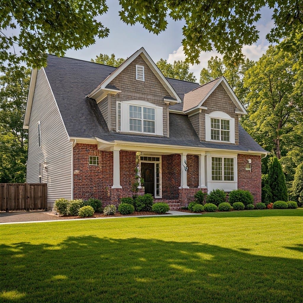 Suburban House in Natural Lighting