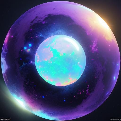 Opal on Crystal: Detailed Matte Painting in 16k