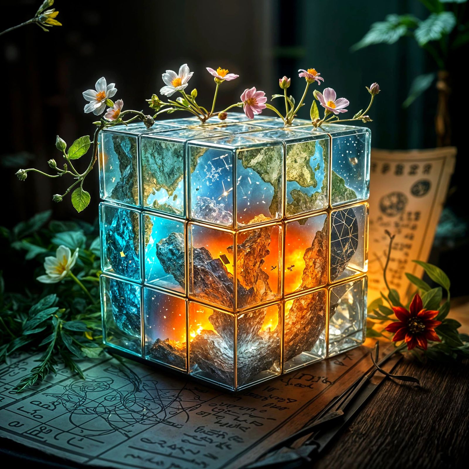 Enchanted Secret Cube of Earth