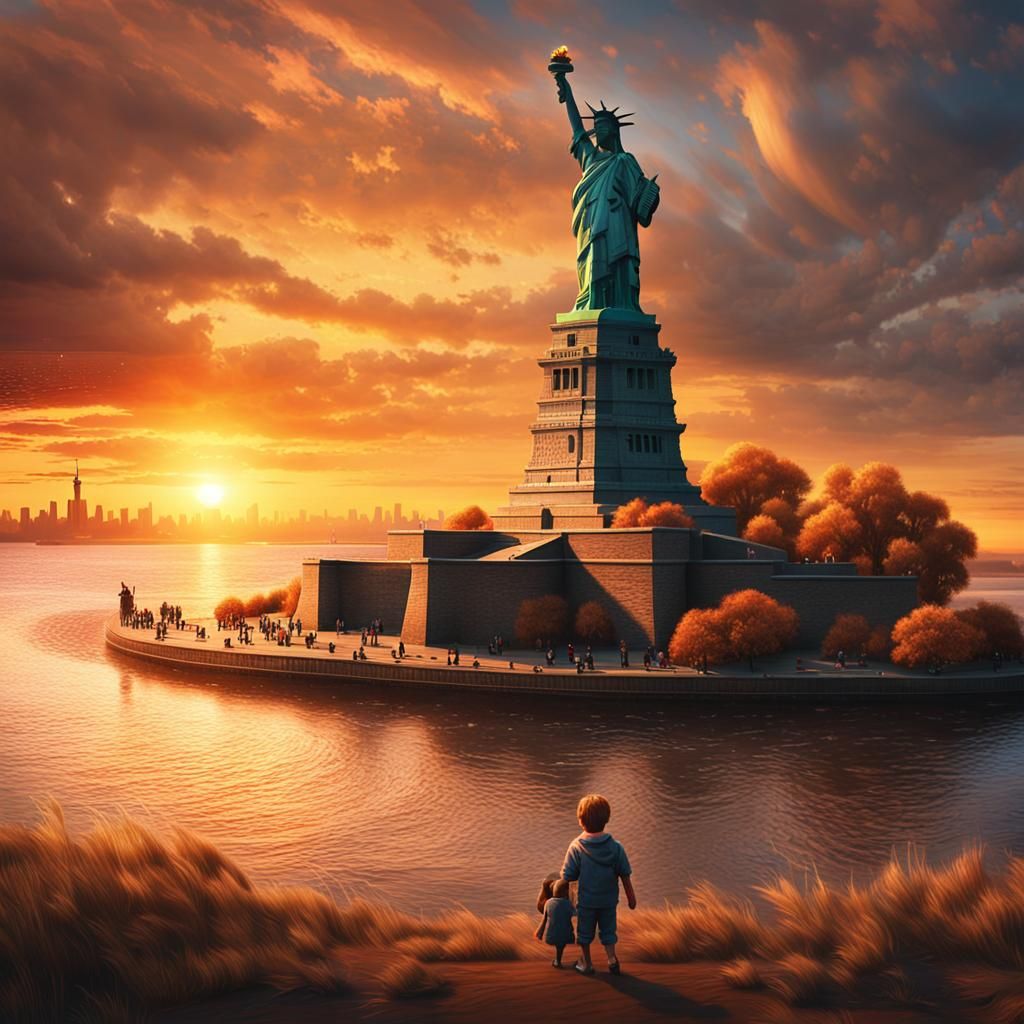 Statue of Liberty: A Cinematic Digital Masterpiece