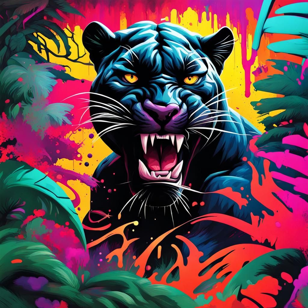 Panther Man: Graffiti Art in the Jungle