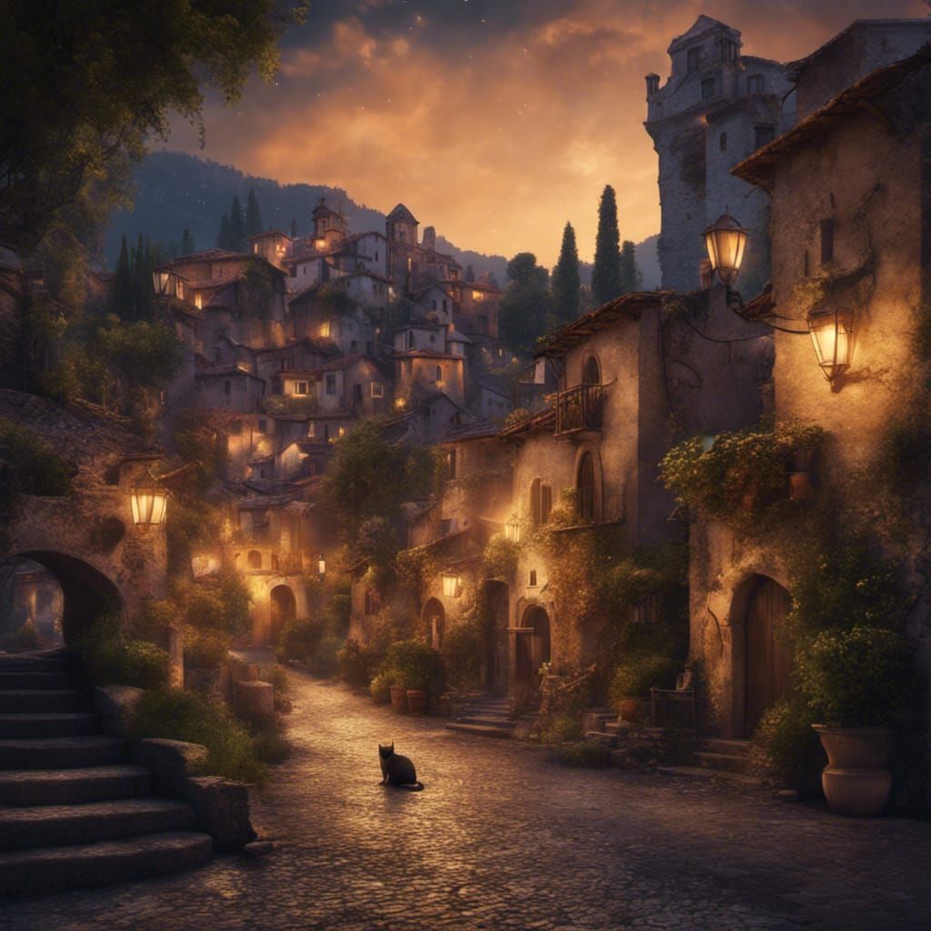 Italian village