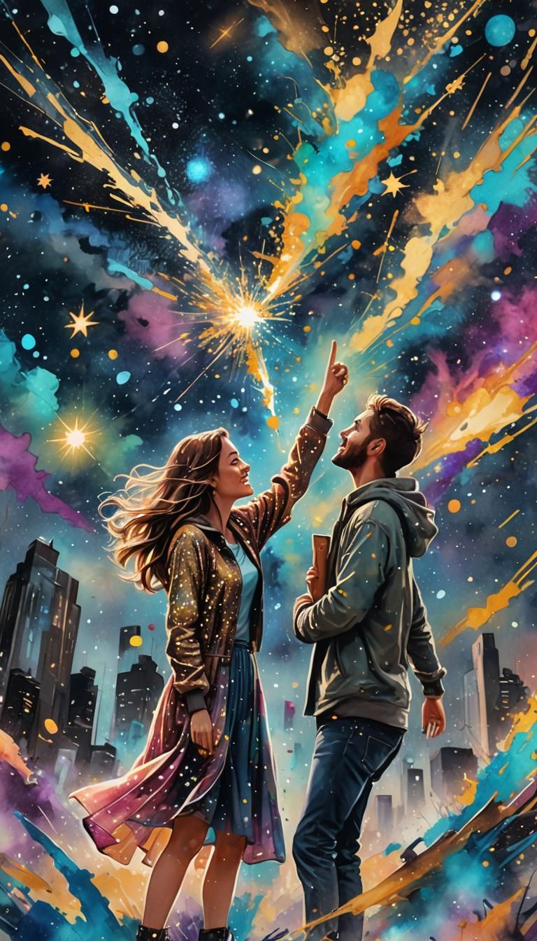 Sparkle Sky, Make a Wish w. Me