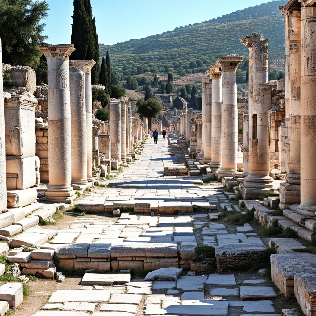 Street in Ancient Ephesus