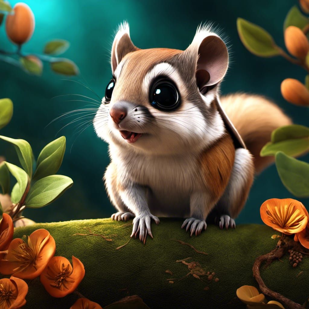 Adorable Siberian Flying Squirrel  5