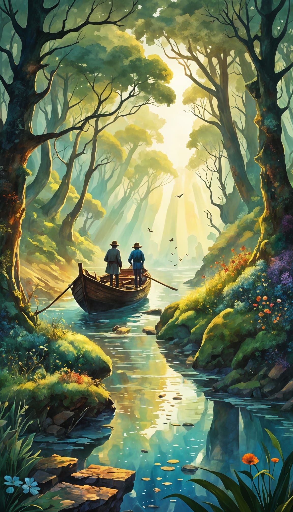 Fantastic Landscape Art Inspired by Masters