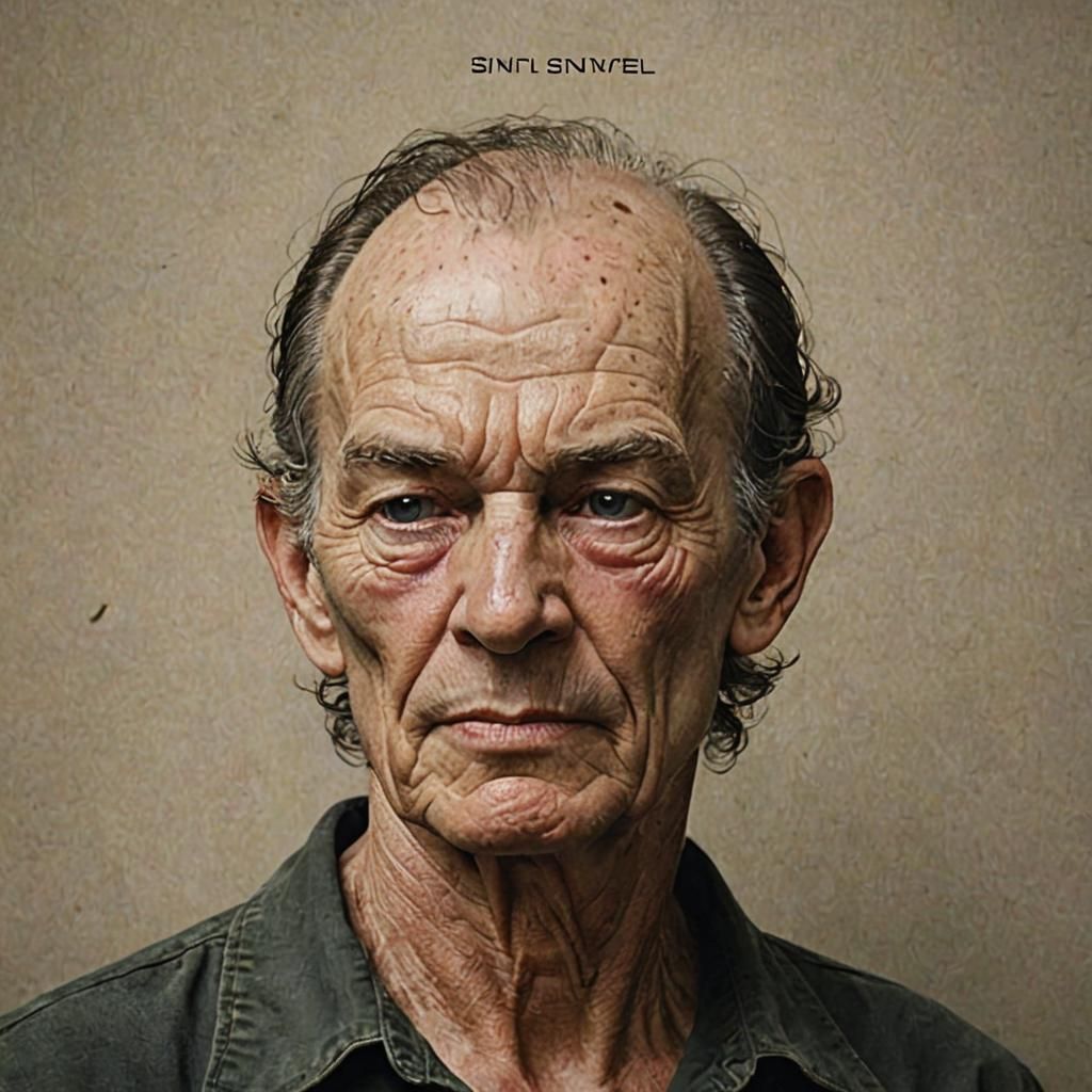 Simple Portrait of a Person's Face