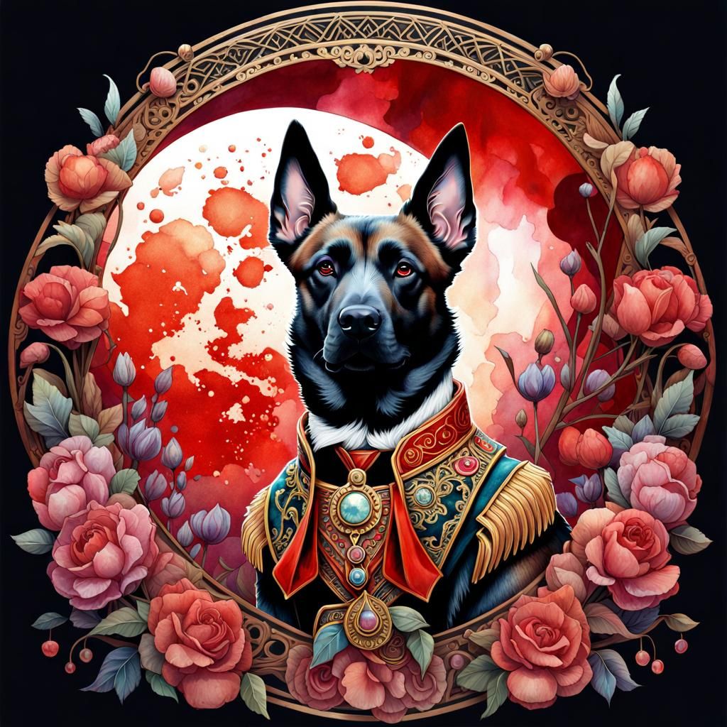 'The Belgium Malinois'  ~  Evolved from @artAIJB s 'The Mouse'