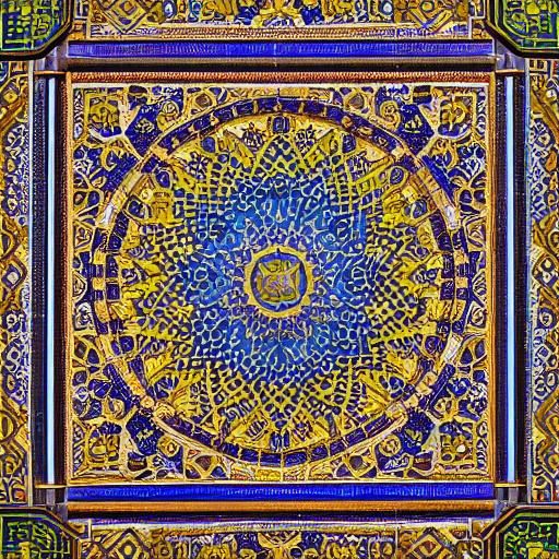 Khalifa Tower: Islamic Geometric Architecture in Persian Sty...